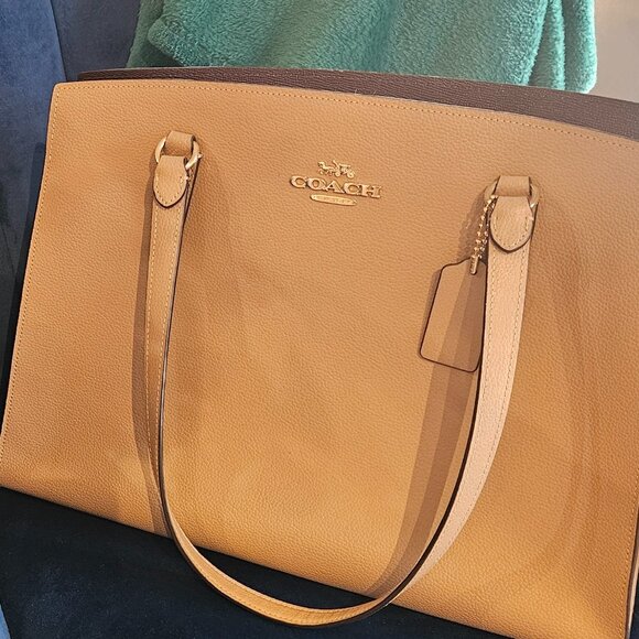 Coach Shoulder Bag in Beautiful Nude Shade - Picture 2 of 9
